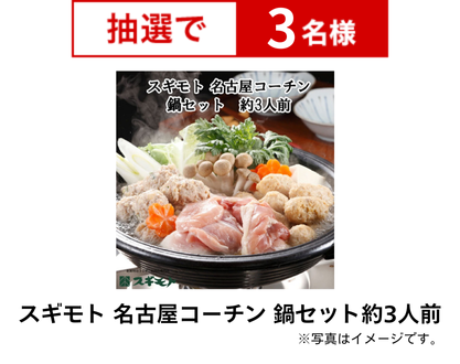 スギモト 名古屋コーチン 鍋セット 約3人前