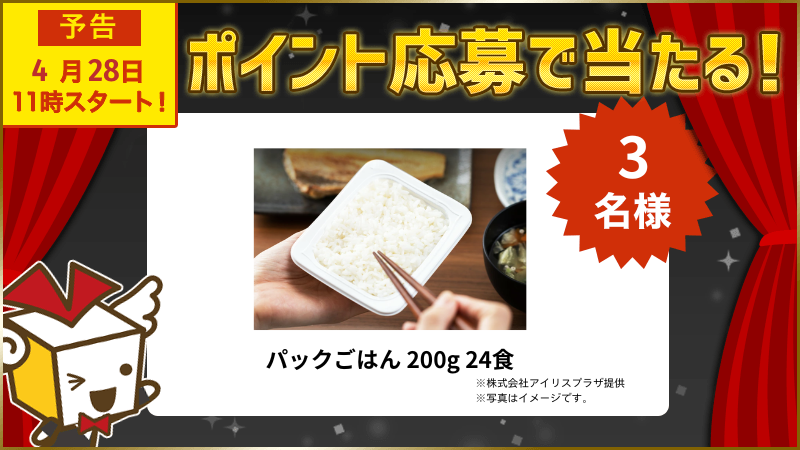 パックごはん 200g 24食
