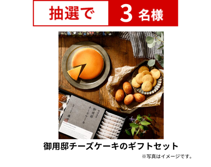 御用邸チーズケーキのギフトセット