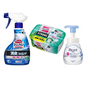 トイレマジックリン＆クイックルなど3品