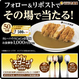 ココイチ お食事券1,000円分