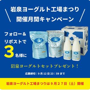 岩泉ヨーグルトセット