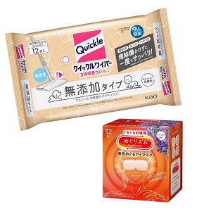 クイックルウエットシートとめぐりズム