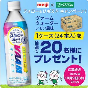 ヴァームウォーターレモン風味 1ケース