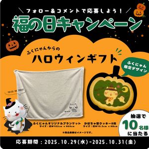 ふくにゃんオリジナルブランケット 他