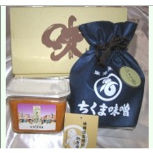 ちくま味噌自慢の味噌　江戸乃雅