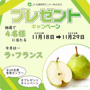 ラ・フランス - 無料懸賞 プレゼントキャンペーンならチャンスイット