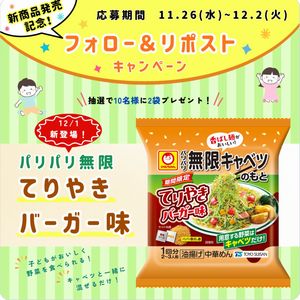 パリパリ無限 てりやきバーガー味