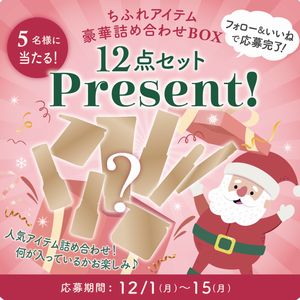 ちふれアイテム豪華詰め合わせBOX
