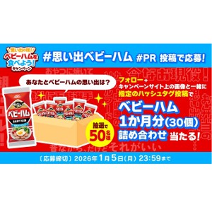 「マルハニチロ」ベビーハム1か月分(30個)詰め合わせ
