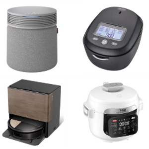 ルンバ、ダイソン掃除機、タイガー炊飯器、自動調理鍋 他