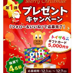 トイザらスギフトカード5,000円分