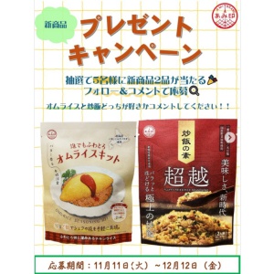 炒飯の素「超越」1袋＆「誰でもふわとろオムライスキット」1袋