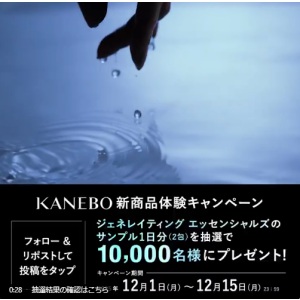 KANEBO ジェネレイティング エッセンシャルズ サンプル2包