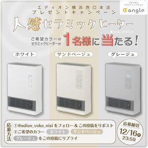 e angle 人感セラミックヒーター