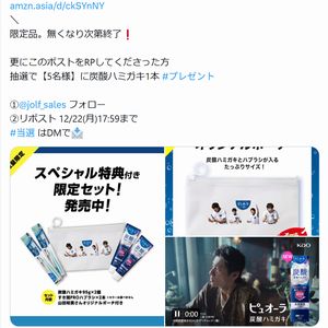 ピュオーラ炭酸ハミガキ1本