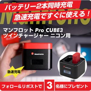 ツインチャージャー ニコン用充電器