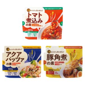 生活クラブ「レンジで簡単」シリーズ