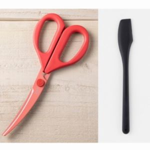 キッチンバサミ+スリムシリコーンベラ