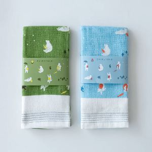 知床トコさん トラベルフェイスタオル