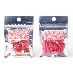 パパブブレの「いちごミックス」と「いちごチョコキャンディ」