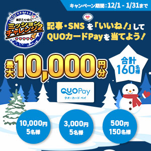 QUOカードPay10,000円