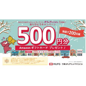 Amazonギフト券500円分