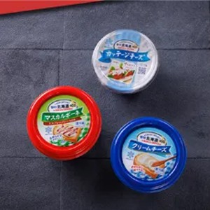 雪印北海道 クリームチーズ・マスカルポーネ・カッテージチーズセット