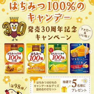 はちみつ100％のキャンデー　他