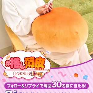 Bigな薄皮つぶあんぱんクッション