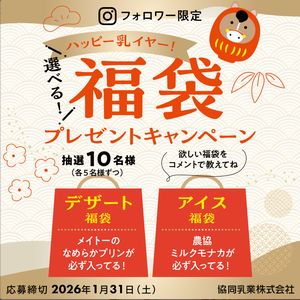 デザート福袋、アイス福袋