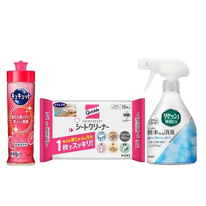 キュキュット、クイックルホームリセット等