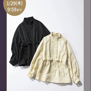 撥水スタンドカラーブルゾン