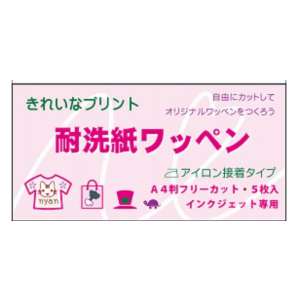 耐洗紙ワッペンＡ４判５枚入１袋