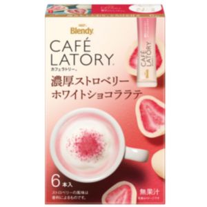 ブレンディ カフェラトリー 濃厚ストロベリーホワイトショコララテ 6本