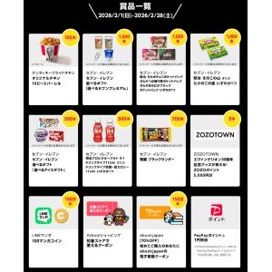 ZOZOポイント5,000円分 他