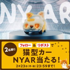 猫型カー「NYAR」