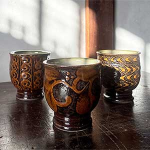 陶器工房 虫の音のチャイカップ