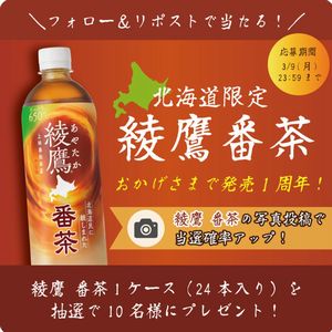 綾鷹番茶 1ケース(24本)