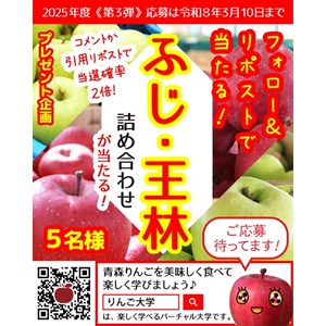 ふじ・王林りんご詰め合わせ