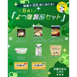 よつ葉乳業製品（バター、牛乳他） 8点セット