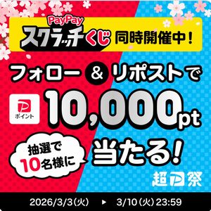 PayPayポイント10,000ポイント
