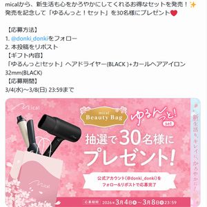 ヘアドライヤー+カールヘアアイロン