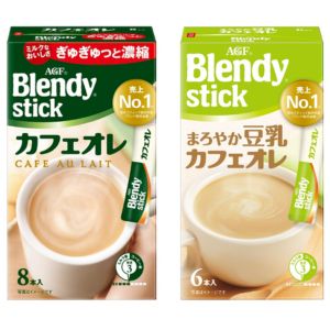 ブレンディスティック カフェオレ＆豆乳カフェオレ 各5箱
