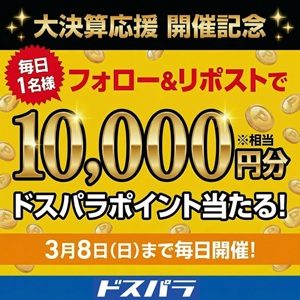 ドスパラポイント1万円分