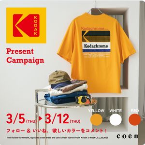 賞品画像：Kodak別注Tシャツ