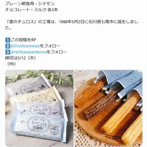 星のチュロス 4品ミックスセット20本