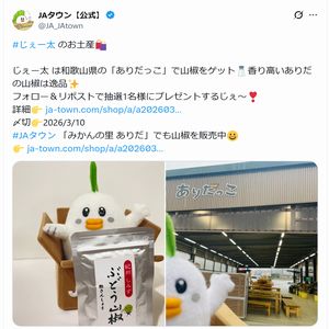 ありだ ぶどう山椒 1袋