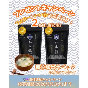 無添加国産出汁パック30包×2パック