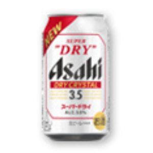 アサヒスーパードライ ドライクリスタル　350ml×6本